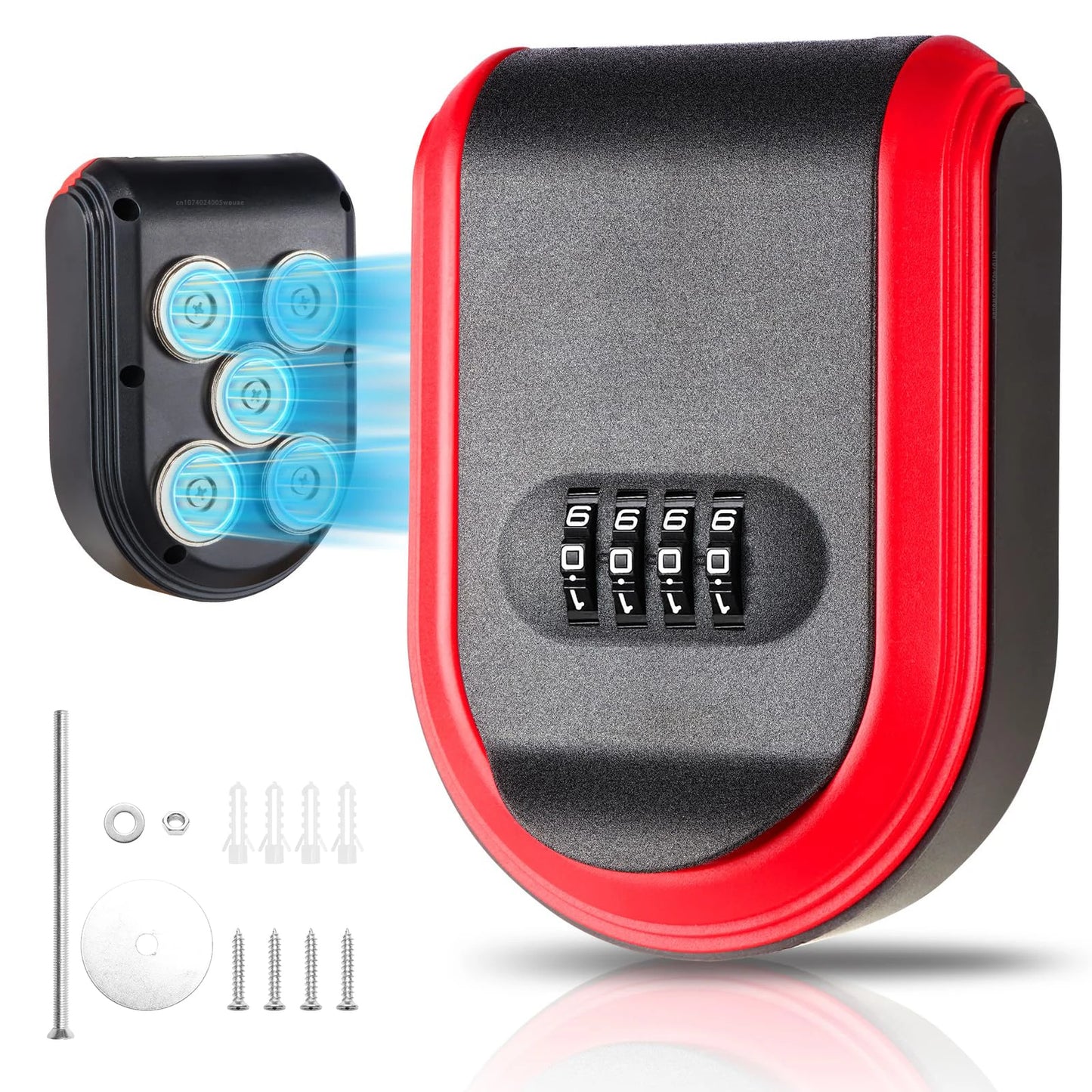 Porta Chave Magnético com Trava de Combinação: Segurança Inteligente Onde Você Precisar