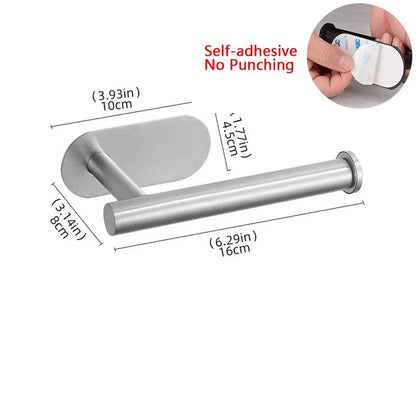 Suporte de Papel Higiênico Preto e Dourado – Funcionalidade, Estilo e Conforto no Seu Banheiro