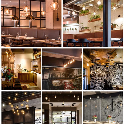 Lâmpada LED Epistar Decozy de Alta Potência 100% Nova — Estilo Vintage Retrô