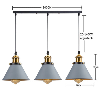 Lustre Vintage Estilo Loft Russo – Elegante, Moderno e Retrô Para Ambientes de Personalidade