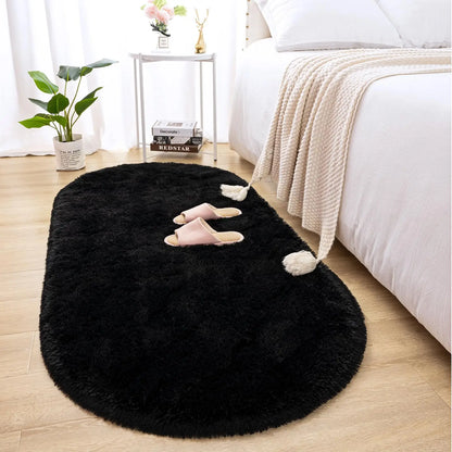 Tapete Felpudo Oval Decozy – Conforto, Elegância e Aconchego para Quarto e Sala