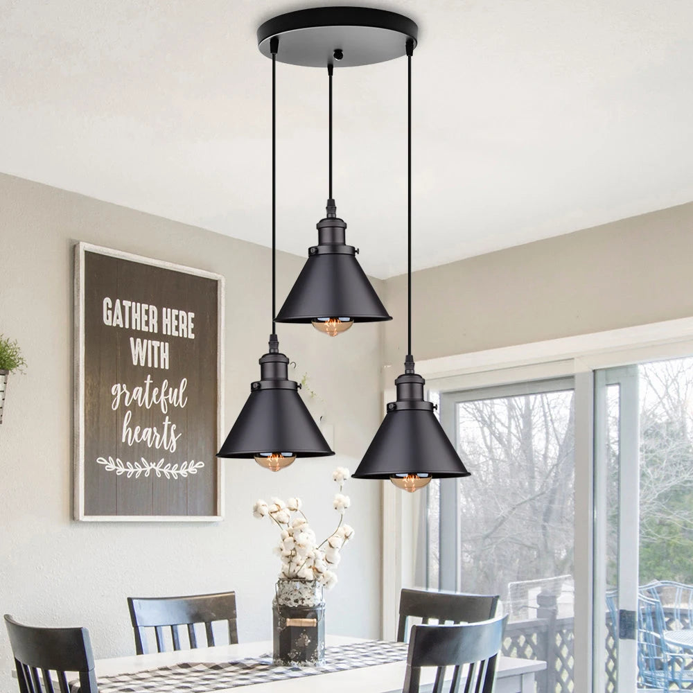 Lustre Vintage Estilo Loft Russo – Elegante, Moderno e Retrô Para Ambientes de Personalidade