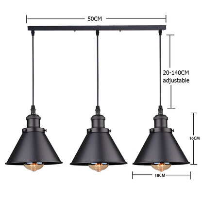 Lustre Vintage Estilo Loft Russo – Elegante, Moderno e Retrô Para Ambientes de Personalidade