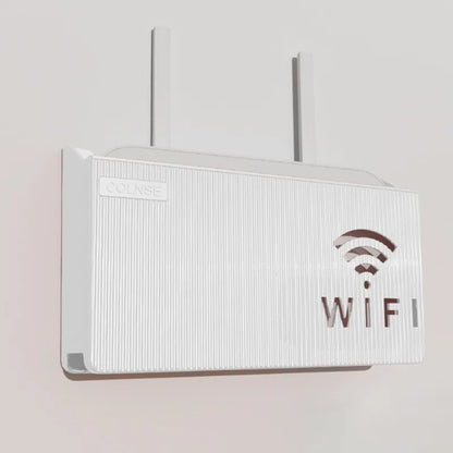 Suporte Organizador para Roteador Wi-Fi de Parede – Caixa Decorativa com Proteção
