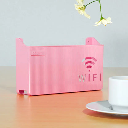 Suporte Organizador para Roteador Wi-Fi de Parede – Caixa Decorativa com Proteção