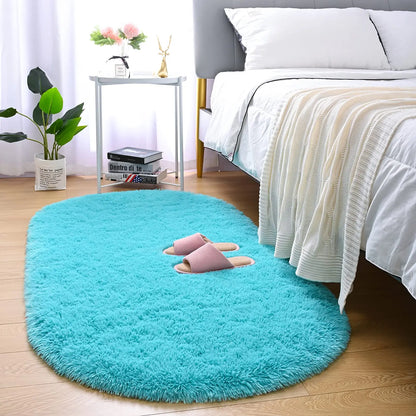 Tapete Felpudo Oval Decozy – Conforto, Elegância e Aconchego para Quarto e Sala