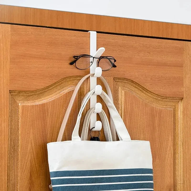 anchos – Cabide de Porta para Quarto, 27 cm, Plástico ABS, Organizador Doméstico para Roupas, Bolsas e Acessórios