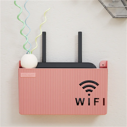 Suporte Organizador para Roteador Wi-Fi de Parede – Caixa Decorativa com Proteção
