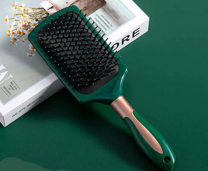 Kit de Escovas Profissionais para Cabelo – 4 Peças Antiestáticas com Cerdas Massageadoras