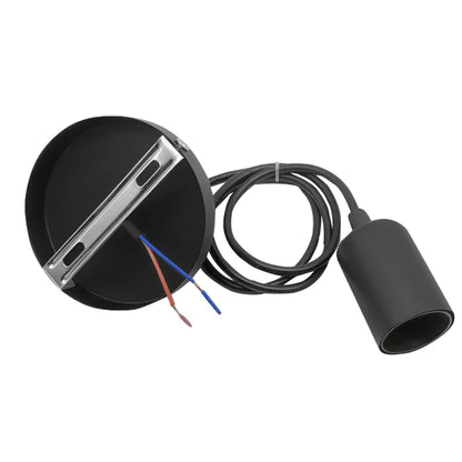 Luminária Pendente LED Moderna e Minimalista com Base E27 – Design Limpo e Sofisticado para Seu Ambiente