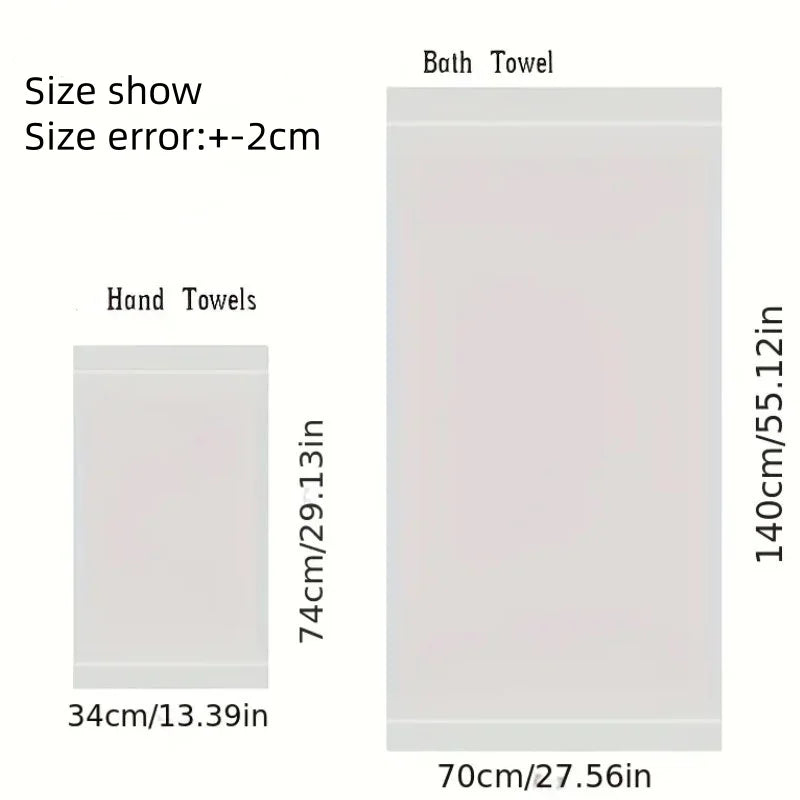 Toalhas de Fibra de Bambu – Luxo Natural, Maciez e Alta Absorção