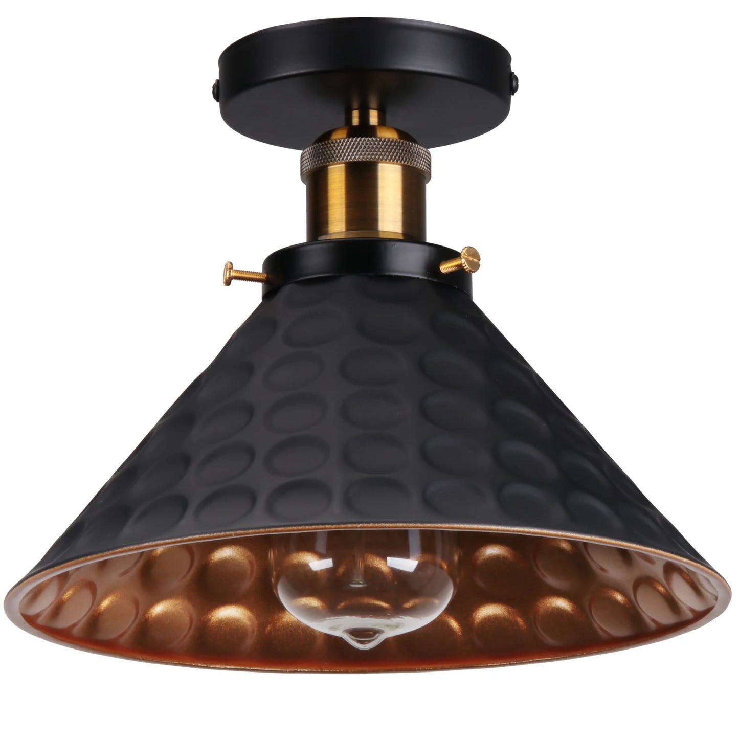 Luminária de Teto Retrô Industrial Estilo Loft Decozy: Design que Transforma Ambientes