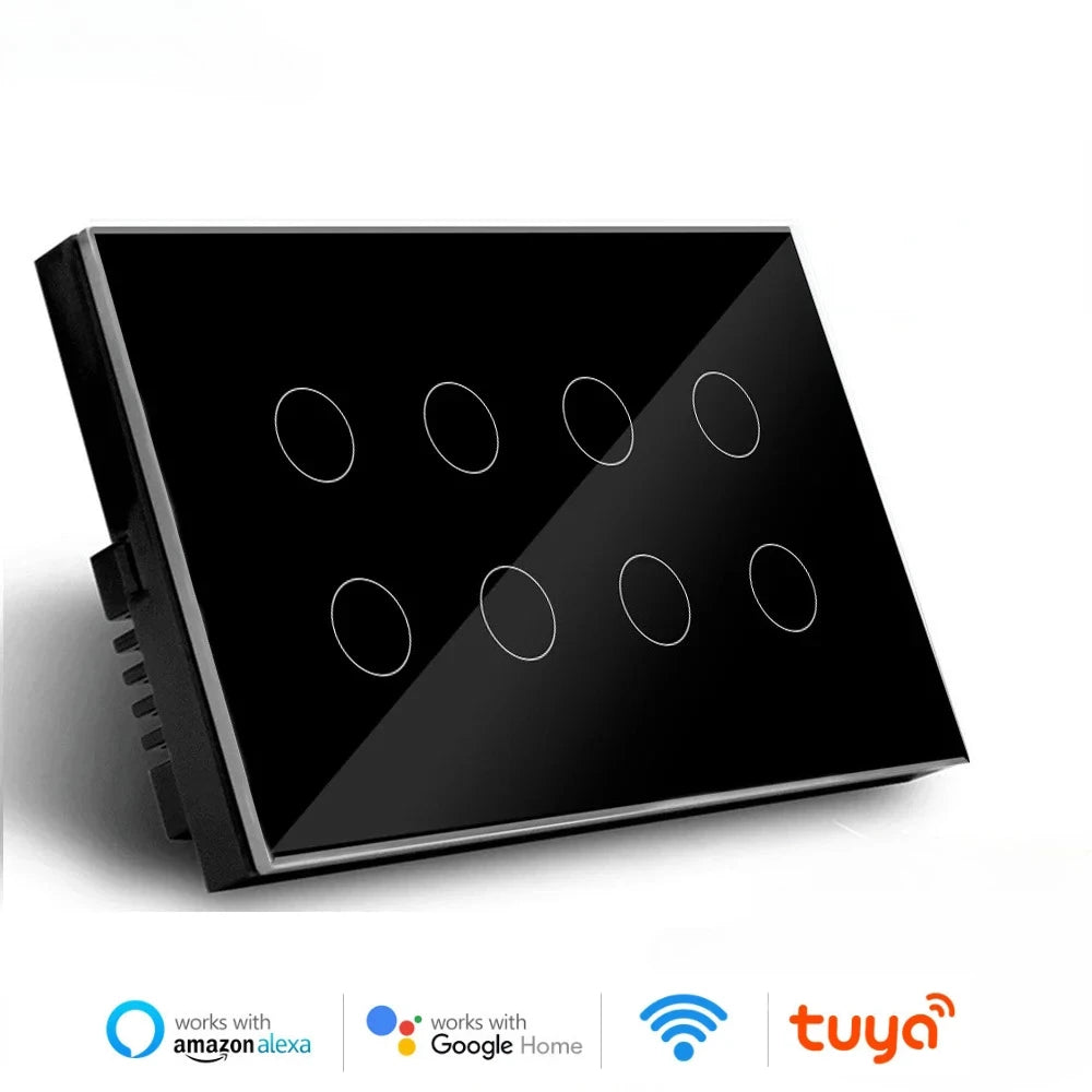 Interruptor Smart Wi-Fi Melery Touch – 1 a 10 Botões, Compatível com Alexa, Google Home e Tuya