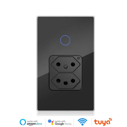 Melery Tomada Inteligente de Parede com Wi-Fi