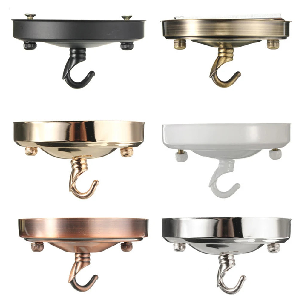 Suporte de Placa de Teto para Lâmpada: Acabamento Decorativo Seguro e Elegante