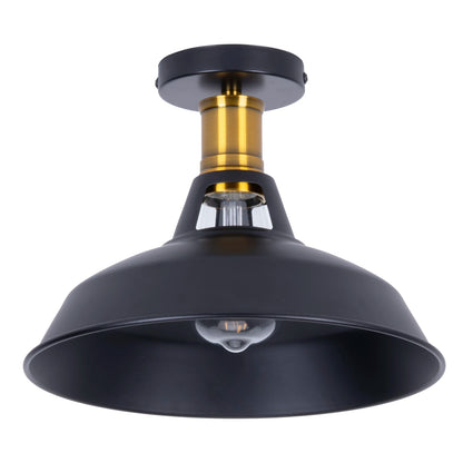 Luminária de Teto Retrô Industrial Estilo Loft Decozy: Design que Transforma Ambientes