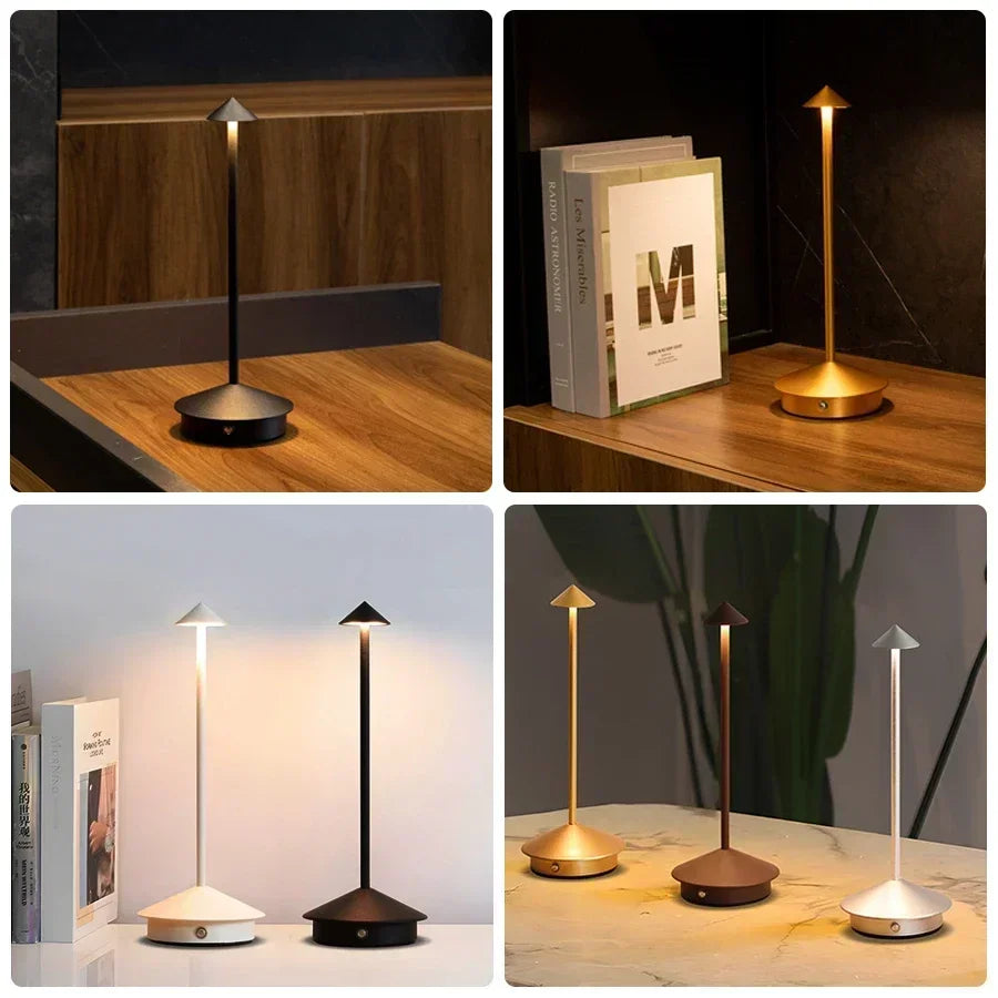 Luminária de Mesa LED Decozy com Design Minimalista Moderno que Transforma Qualquer Ambiente