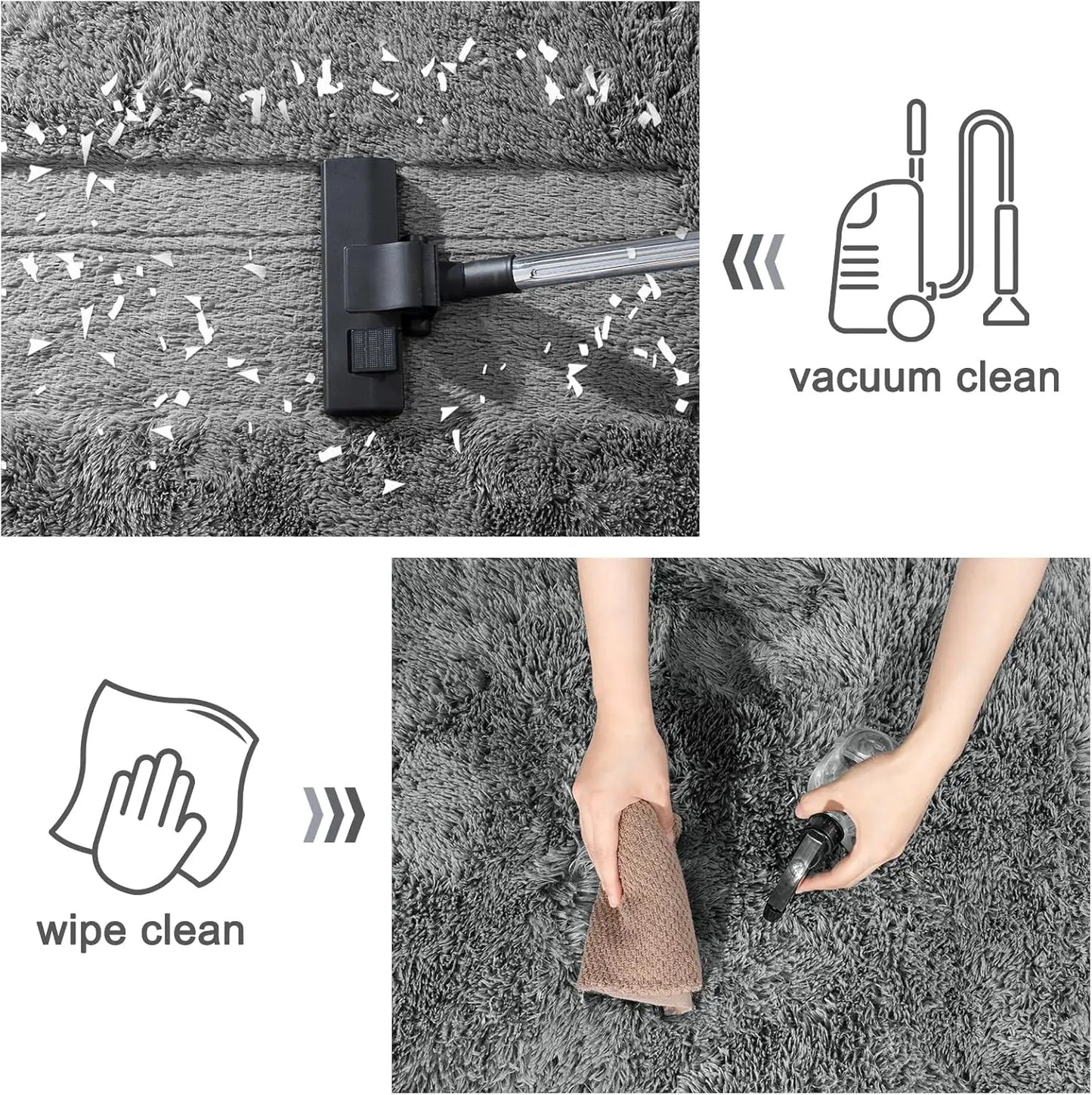 Tapete de Pelúcia para Decoração – Ultra Macio e Fofo