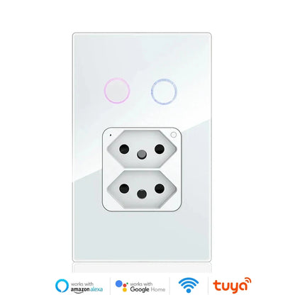 Melery Tomada Inteligente de Parede com Wi-Fi