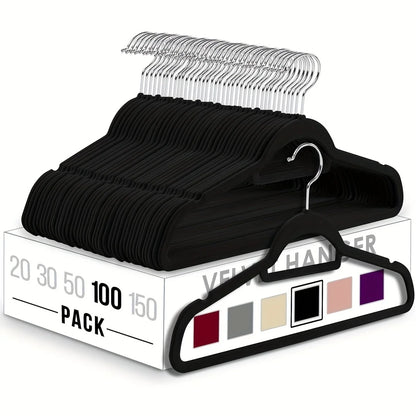 Cabide Multifuncional Antiderrapante de Plástico – Organização Inteligente para seu Guarda-Roupa