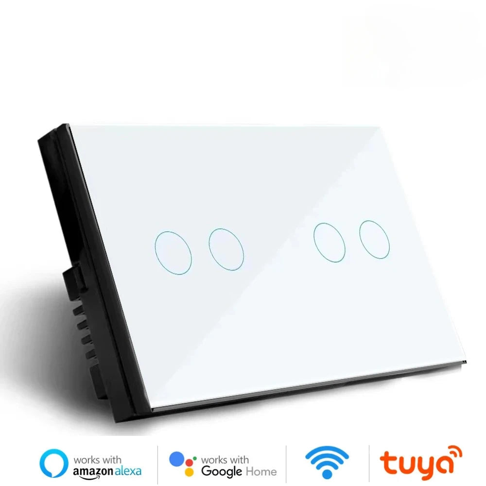 Interruptor Smart Wi-Fi Melery Touch – 1 a 10 Botões, Compatível com Alexa, Google Home e Tuya