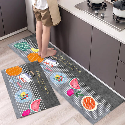 Tapete para Cozinha Antiderrapante Estampado – Conforto, Estilo e Proteção no Dia a Dia
