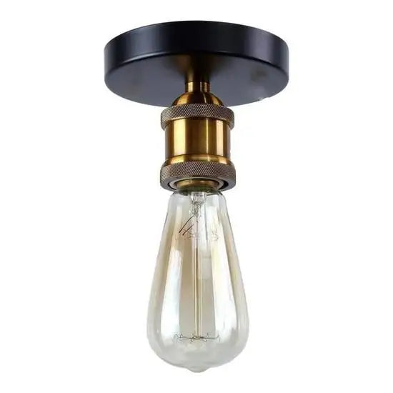 Luminária de Teto Retrô Industrial Estilo Loft Decozy: Design que Transforma Ambientes