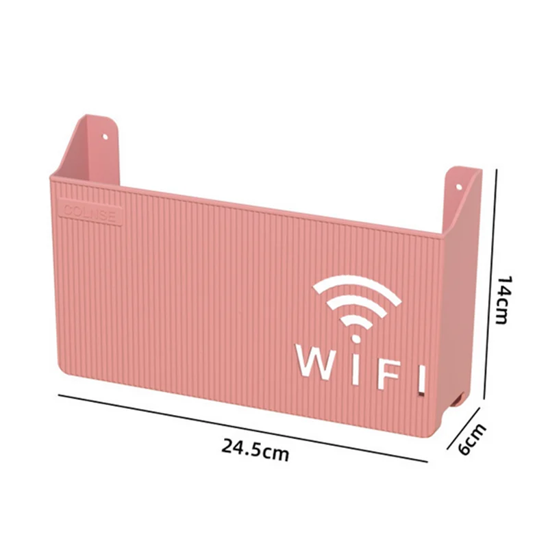 Suporte Organizador para Roteador Wi-Fi de Parede – Caixa Decorativa com Proteção