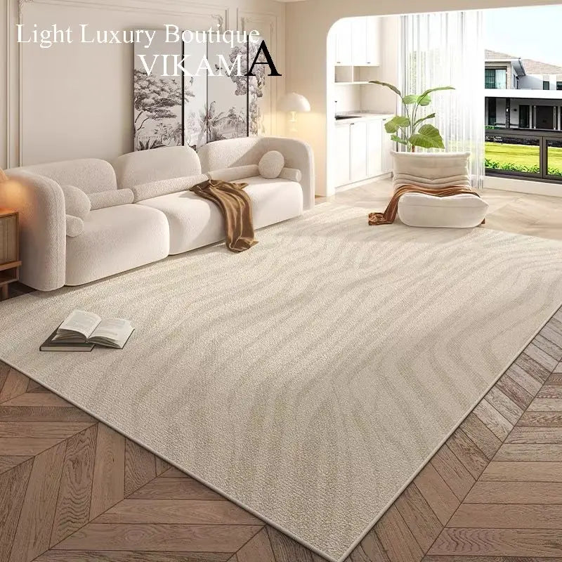 Tapete Vikama Estilo Creme – Conforto, Elegância e Segurança para Sua Casa
