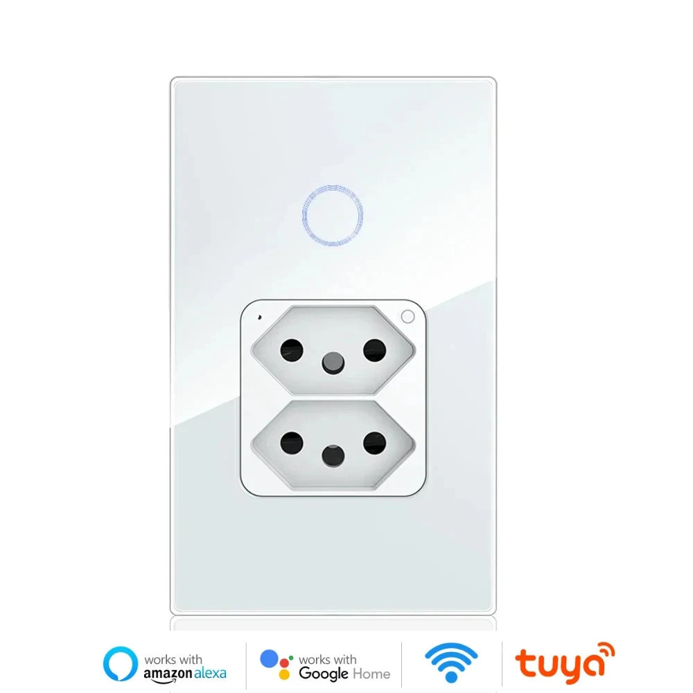 Melery Tomada Inteligente de Parede com Wi-Fi