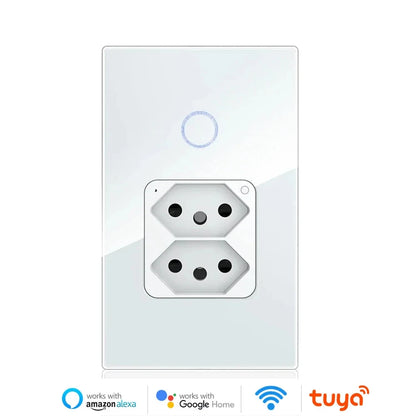 Melery Tomada Inteligente de Parede com Wi-Fi