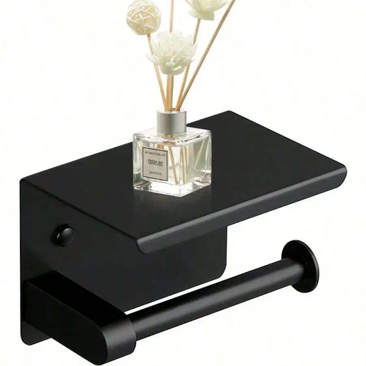 Porta-Papel Higiênico em Aço Inoxidável com Prateleira: Elegância, Resistência e Funcionalidade