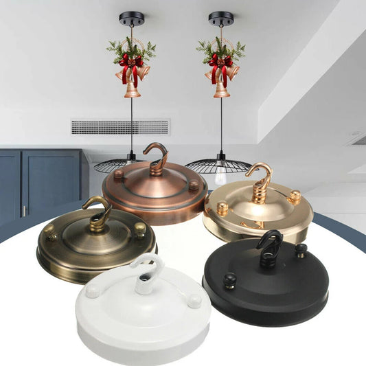 Suporte de Placa de Teto para Lâmpada: Acabamento Decorativo Seguro e Elegante