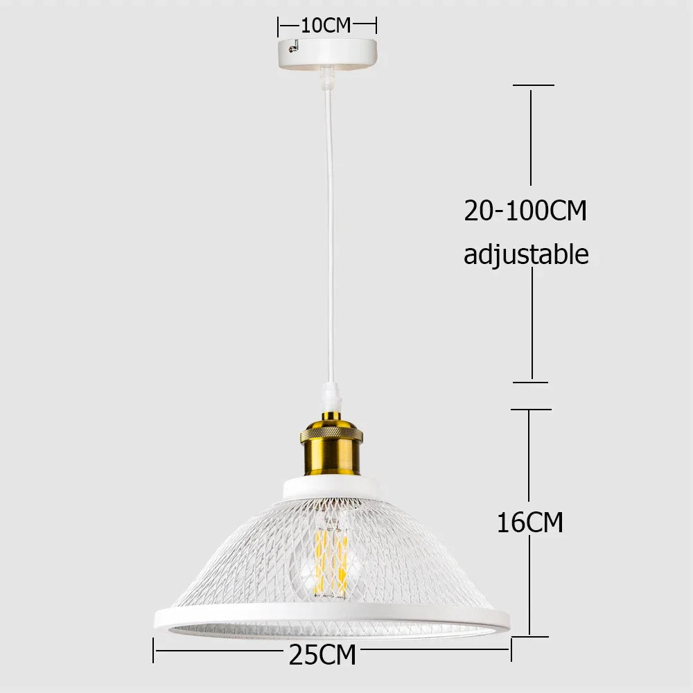 Luminária Nordic Americano Retrô – Luxo que Transforma Qualquer Ambiente