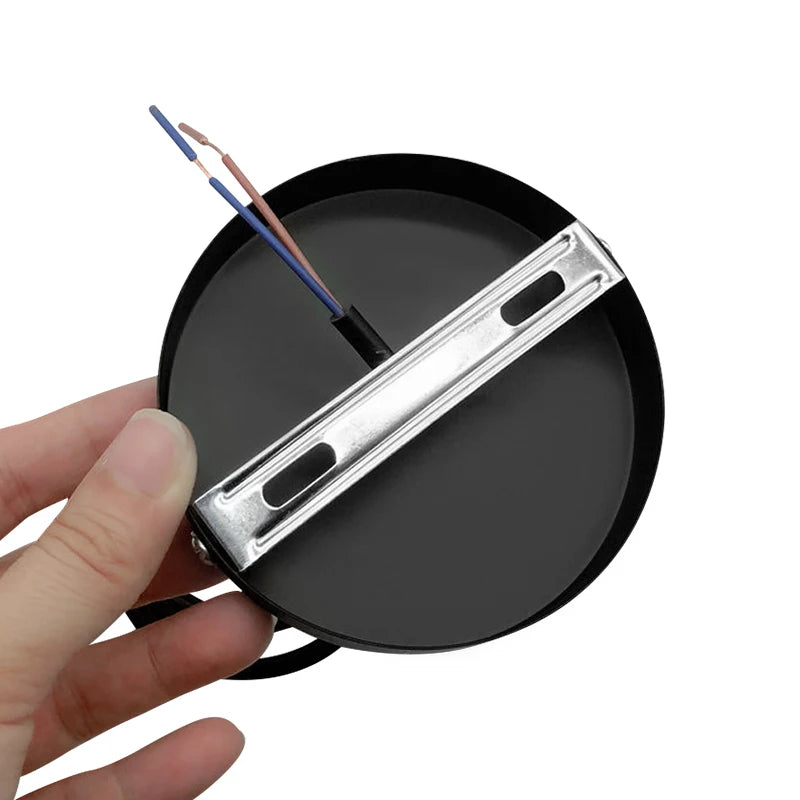 Luminária Pendente LED Moderna e Minimalista com Base E27 – Design Limpo e Sofisticado para Seu Ambiente