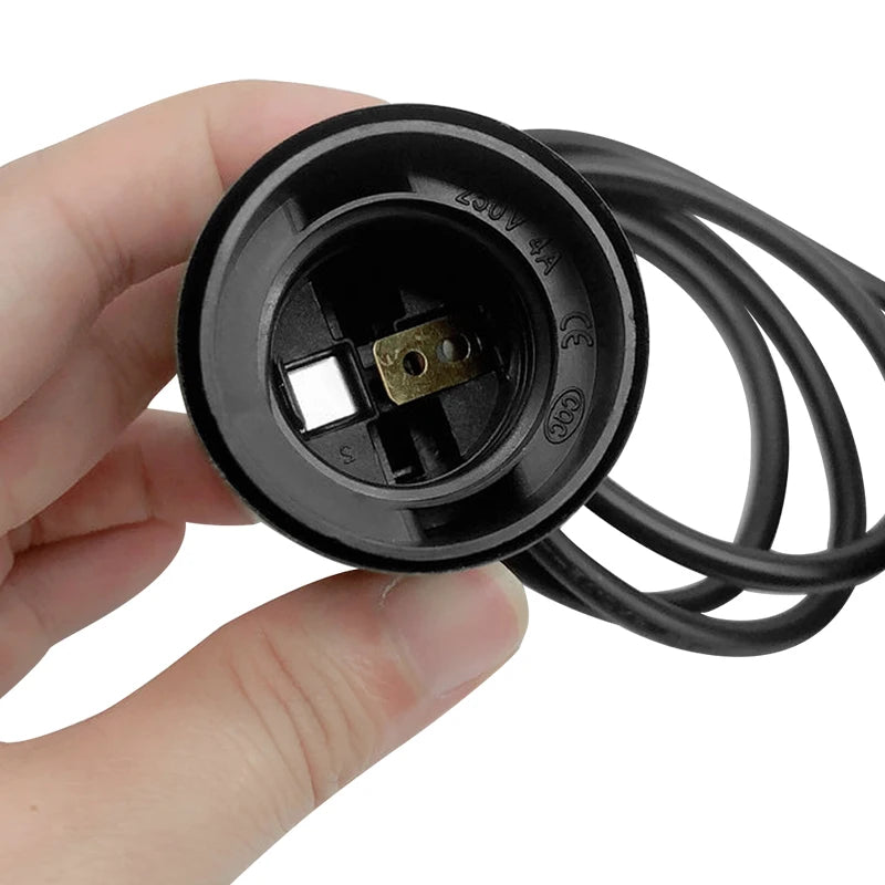 Luminária Pendente LED Moderna e Minimalista com Base E27 – Design Limpo e Sofisticado para Seu Ambiente